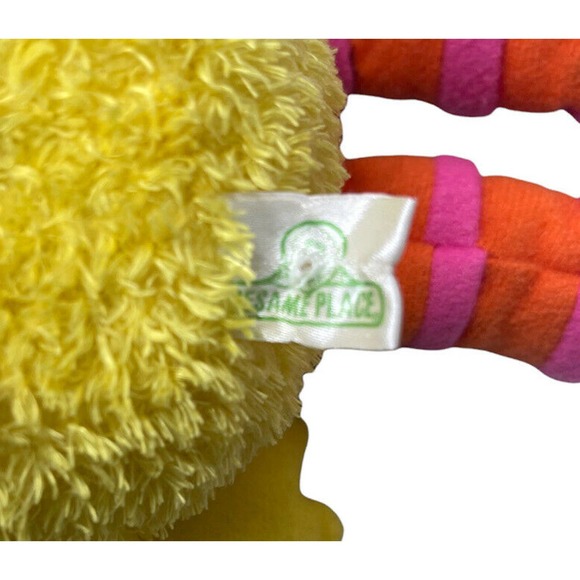 Sesame Street Plush Lot of 3 Stuffed Plush Toys Oscar Big Bird Elmo 9-13" - Picture 5 of 6